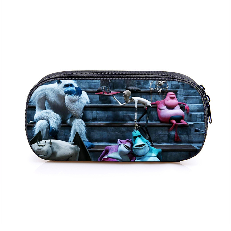 Hotel Transylvania Cosmetic Bags Boys Girls Children Large Pencil Case Purse Storage Bags Women Men Multifunction Makeup Bag - Image 30