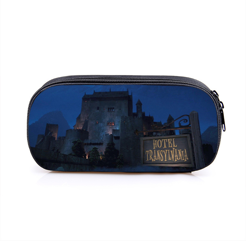 Hotel Transylvania Cosmetic Bags Boys Girls Children Large Pencil Case Purse Storage Bags Women Men Multifunction Makeup Bag - Image 33