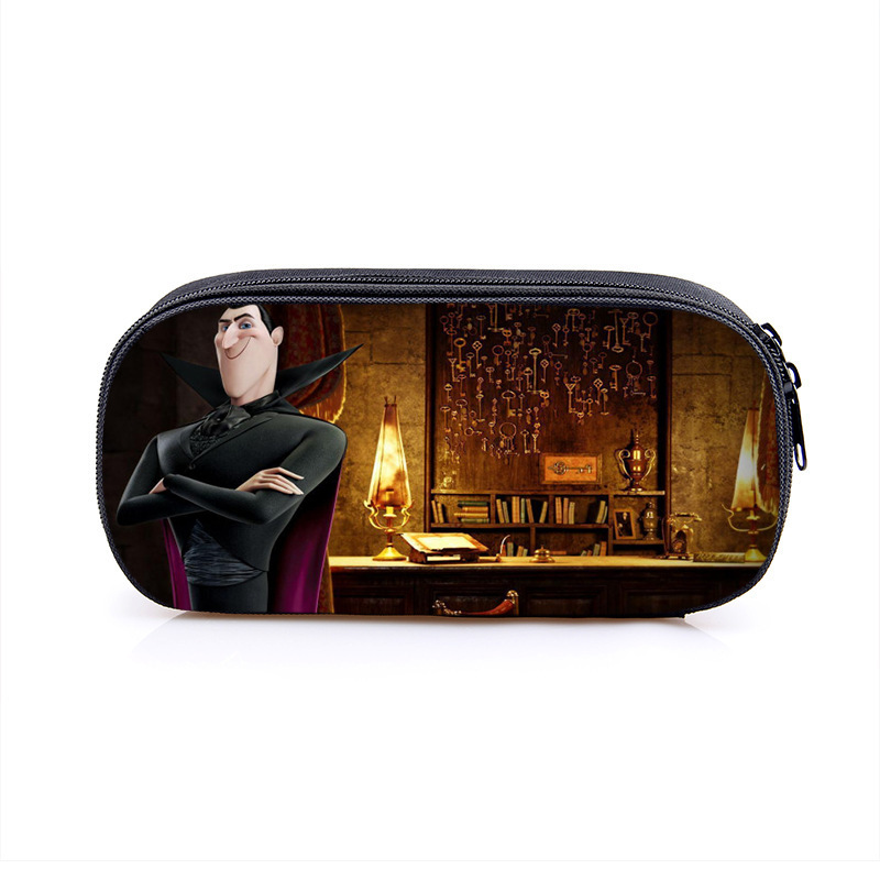 Hotel Transylvania Cosmetic Bags Boys Girls Children Large Pencil Case Purse Storage Bags Women Men Multifunction Makeup Bag - Image 34