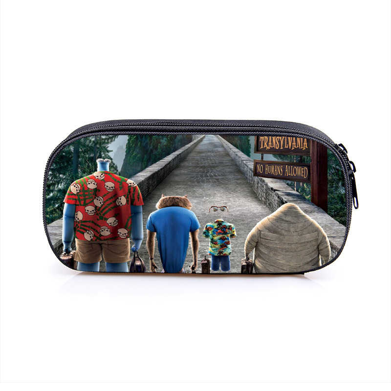 Hotel Transylvania Cosmetic Bags Boys Girls Children Large Pencil Case Purse Storage Bags Women Men Multifunction Makeup Bag - Image 35