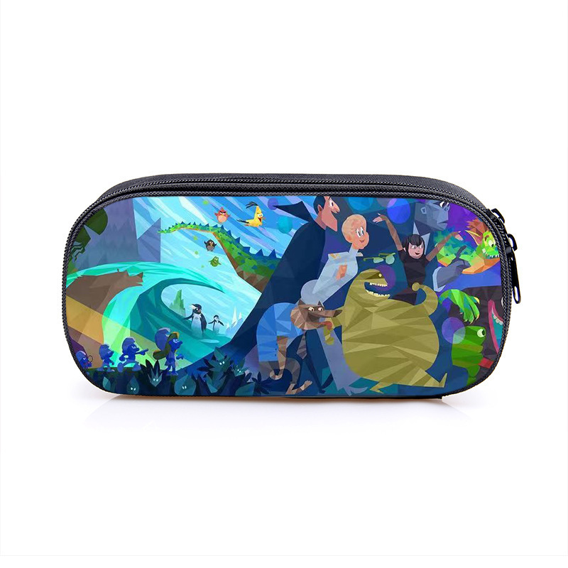 Hotel Transylvania Cosmetic Bags Boys Girls Children Large Pencil Case Purse Storage Bags Women Men Multifunction Makeup Bag - Image 40