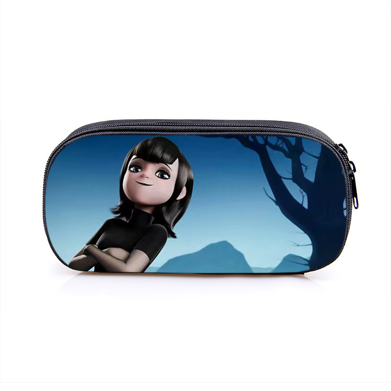 Hotel Transylvania Cosmetic Bags Boys Girls Children Large Pencil Case Purse Storage Bags Women Men Multifunction Makeup Bag - Image 9