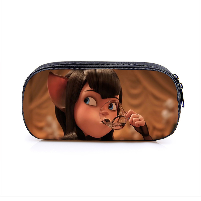 Hotel Transylvania Cosmetic Bags Boys Girls Children Large Pencil Case Purse Storage Bags Women Men Multifunction Makeup Bag - Image 15