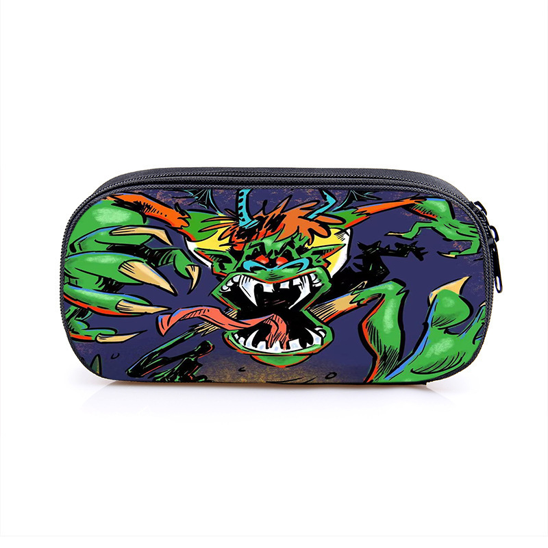 Hotel Transylvania Cosmetic Bags Boys Girls Children Large Pencil Case Purse Storage Bags Women Men Multifunction Makeup Bag - Image 11