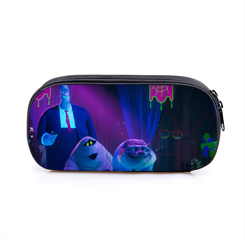 Hotel Transylvania Cosmetic Bags Boys Girls Children Large Pencil Case Purse Storage Bags Women Men Multifunction Makeup Bag - Image 17