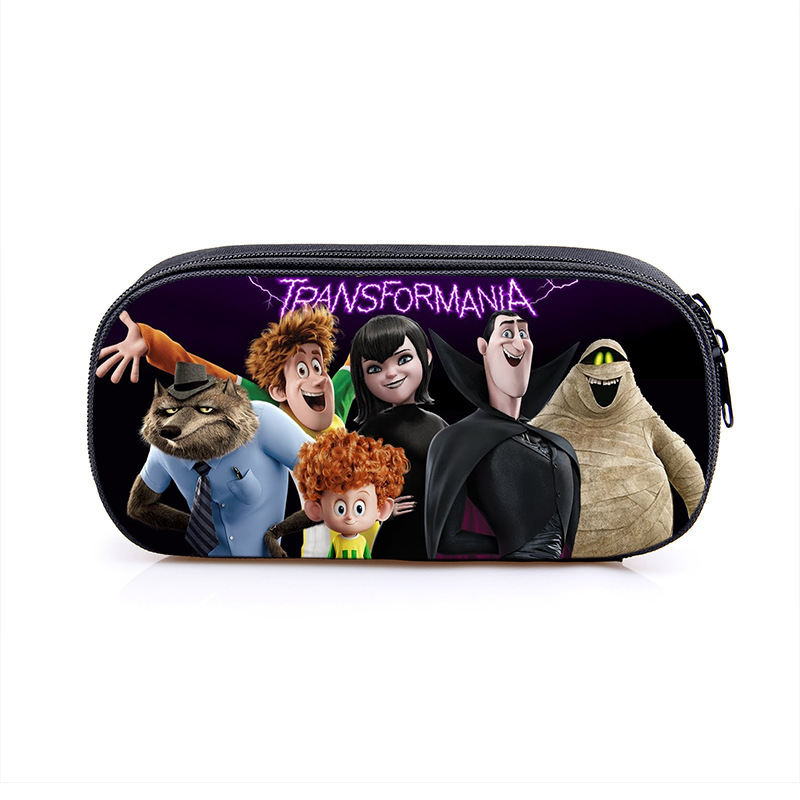 Hotel Transylvania Cosmetic Bags Boys Girls Children Large Pencil Case Purse Storage Bags Women Men Multifunction Makeup Bag - Image 19