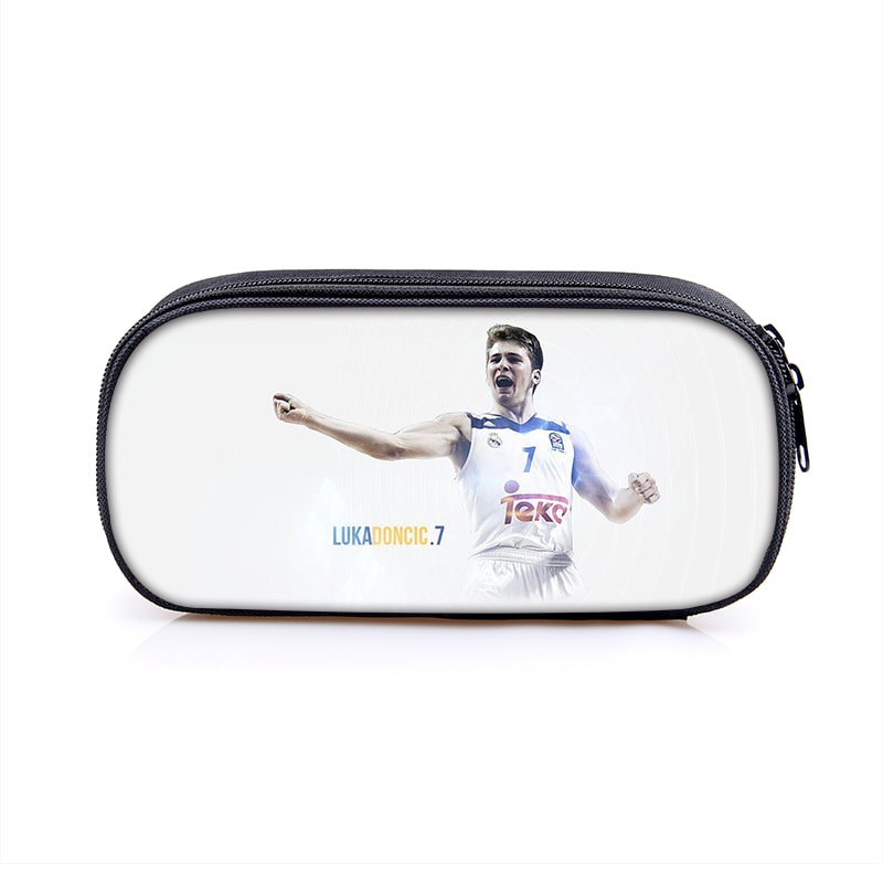 Luka Doncic Cosmetic Bags Boys Girls Children Large Pencil Case Purse Storage Bags Women Men Multifunction Makeup Bag - Image 10