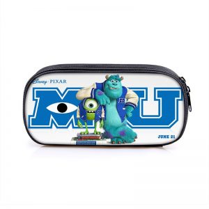 Monsters University Cosmetic Bags Boys Girls Children Large Pencil Case Purse Storage Bags Women Men Multifunction Makeup Bag