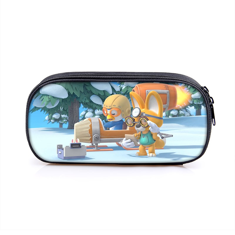 Pororo Cosmetic Bags Boys Girls Children Large Pencil Case Purse Storage Bags Women Men Multifunction Makeup Bag - Image 16