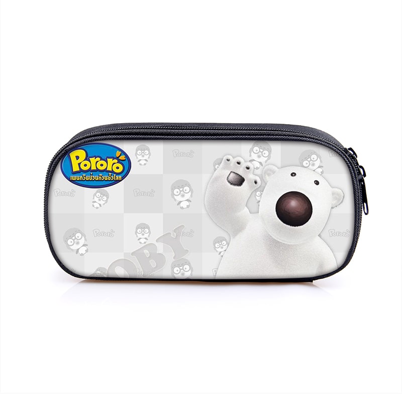 Pororo Cosmetic Bags Boys Girls Children Large Pencil Case Purse Storage Bags Women Men Multifunction Makeup Bag - Image 19