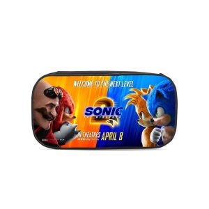 Hedgehog 2 Cosmetic Bags Boys Girls Children Large Pencil Case Purse Storage Bags Women Men Multifunction Makeup Bag