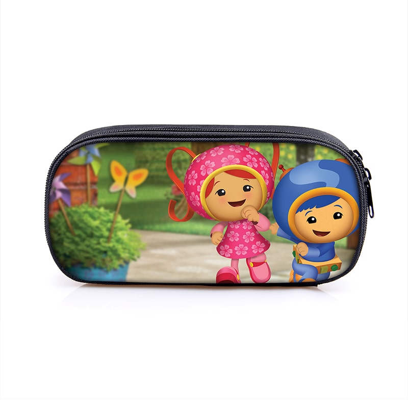Team Umizoomi Cosmetic Bags Boys Girls Children Large Pencil Case Purse Storage Bags Women Men Multifunction Makeup Bag - Image 6