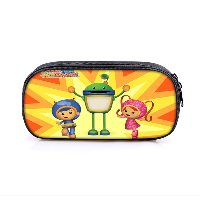 Team Umizoomi Cosmetic Bags Boys Girls Children Large Pencil Case Purse Storage Bags Women Men Multifunction Makeup Bag - Image 8
