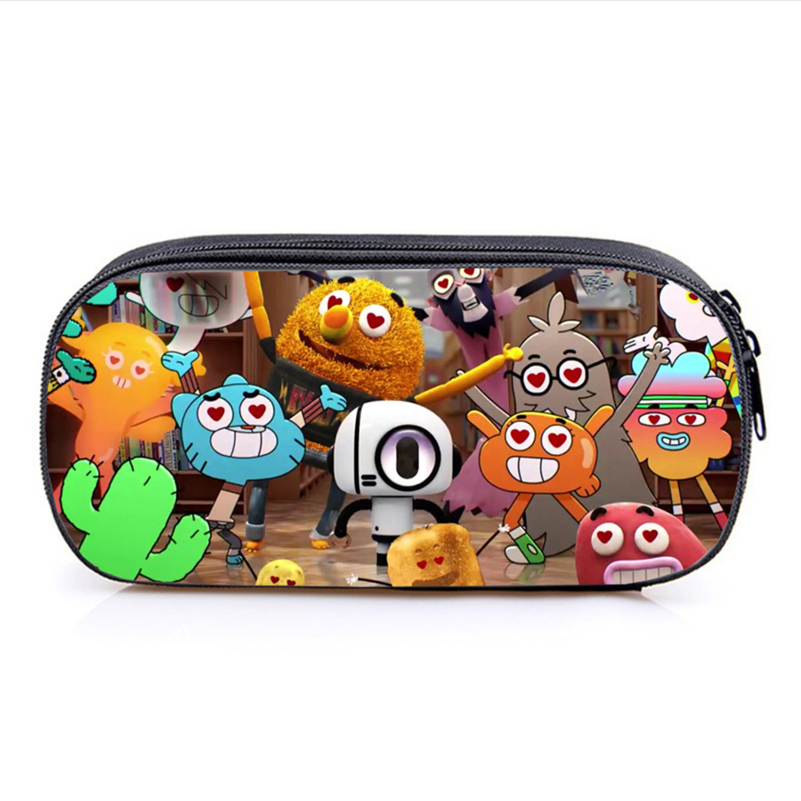 The Amazing World of Gumball Pen Case Student’s Large Capacity Pencil Bag - Image 7