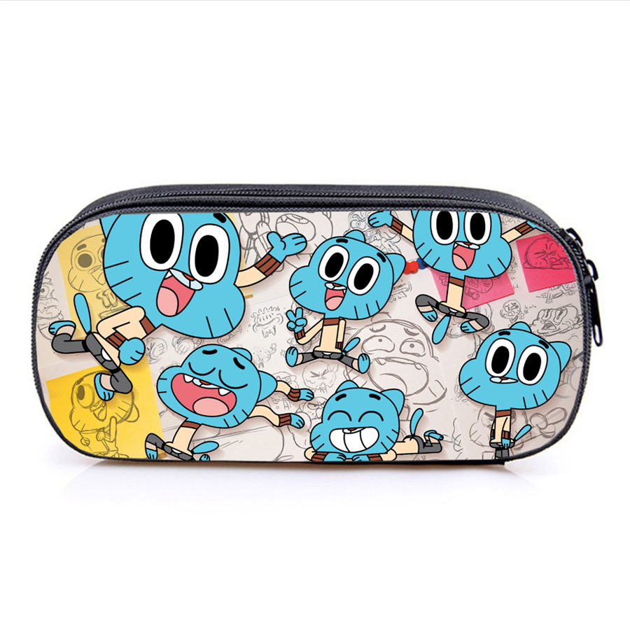 The Amazing World of Gumball Pen Case Student’s Large Capacity Pencil Bag - Image 8