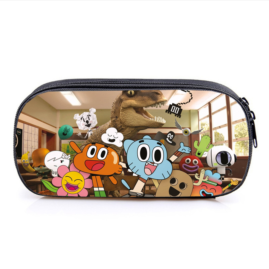The Amazing World of Gumball Pen Case Student’s Large Capacity Pencil Bag - Image 9