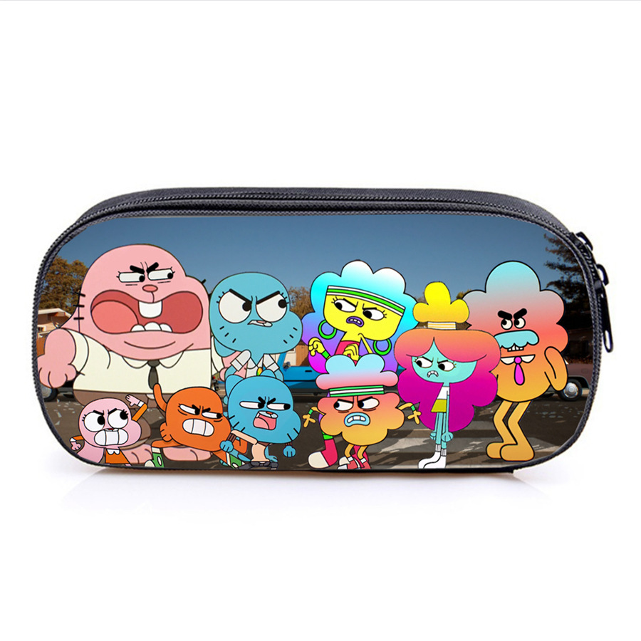 The Amazing World of Gumball Pen Case Student’s Large Capacity Pencil Bag - Image 13