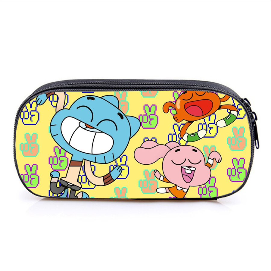 The Amazing World of Gumball Pen Case Student’s Large Capacity Pencil Bag - Image 16