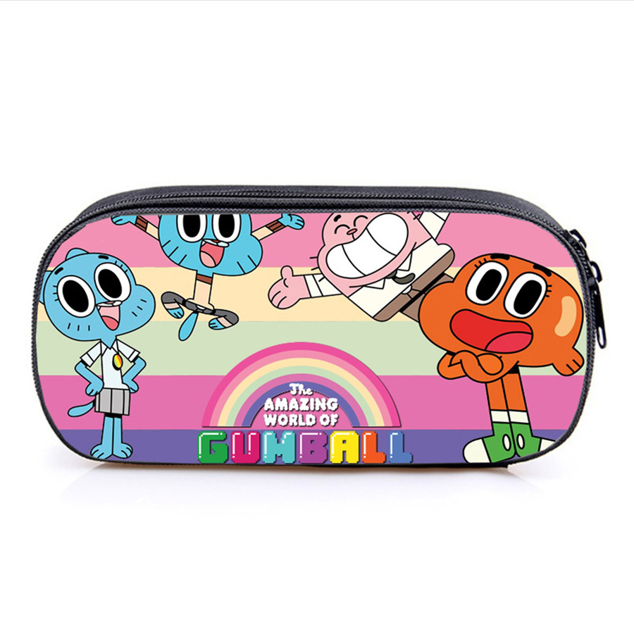The Amazing World of Gumball Pen Case Student’s Large Capacity Pencil Bag - Image 4
