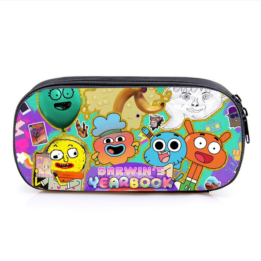 The Amazing World of Gumball Pen Case Student’s Large Capacity Pencil Bag - Image 5