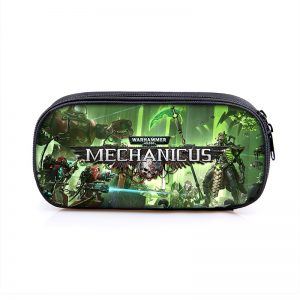 Warhammer Cosmetic Bags Boys Girls Children Large Pencil Case Purse Storage Bags Women Men Multifunction Makeup Bag