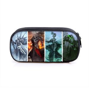 Darksiders Cosmetic Bags Boys Girls Children Large Pencil Case Purse Storage Bags Women Men Multifunction Makeup Bag