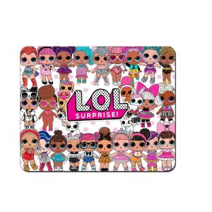LOL Surprise Mouse Pad Natural Rubber Washable Gift
