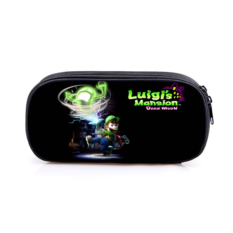 Luigi’s Mansion Cosmetic Bags Boys Girls Children Large Pencil Case Purse Storage Bags Women Men Multifunction Makeup Bag - Image 27