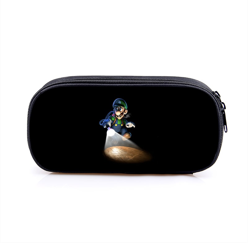 Luigi’s Mansion Cosmetic Bags Boys Girls Children Large Pencil Case Purse Storage Bags Women Men Multifunction Makeup Bag - Image 28