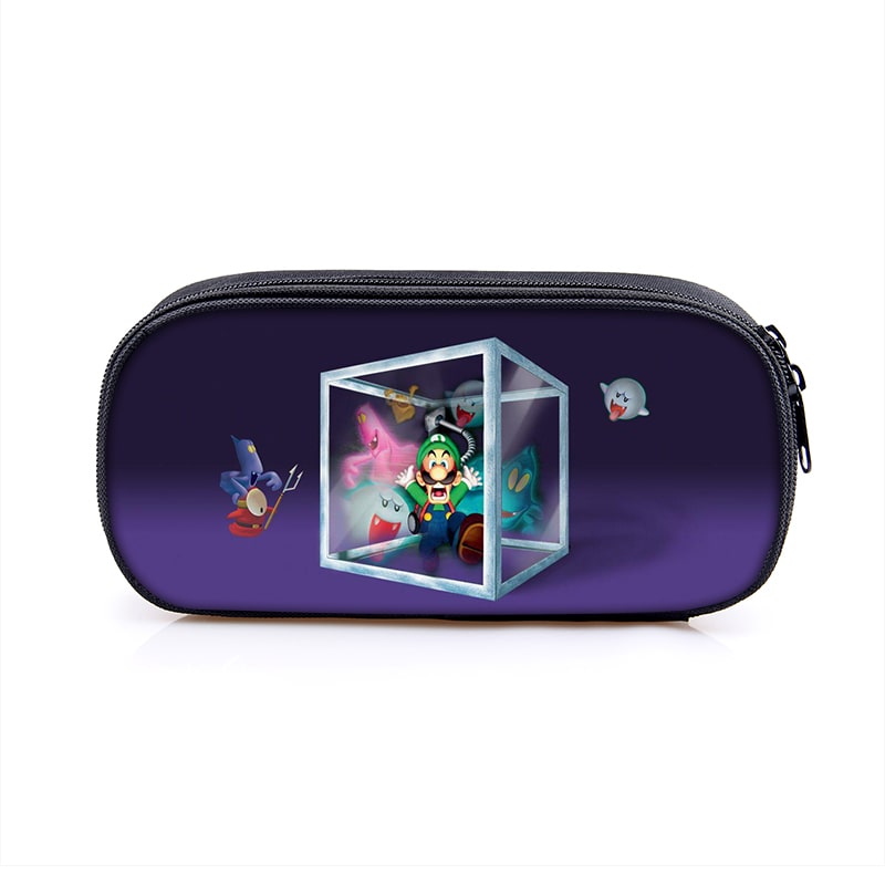 Luigi’s Mansion Cosmetic Bags Boys Girls Children Large Pencil Case Purse Storage Bags Women Men Multifunction Makeup Bag - Image 30