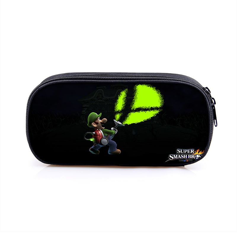 Luigi’s Mansion Cosmetic Bags Boys Girls Children Large Pencil Case Purse Storage Bags Women Men Multifunction Makeup Bag - Image 15