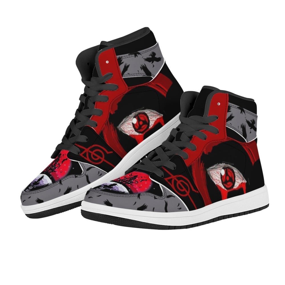 Naruto sneakers high top sneakers trendy student basketball shoes