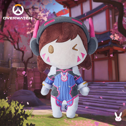 Overwatch D.Va cute Q version plush doll