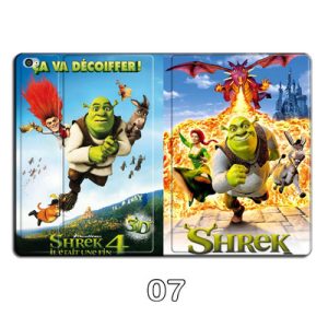Shrek double sided Ipad Leather Case Advanced Pu Leather Protective Cover Automatic Wake Up and Sleep Magnetic Closure Multiple Angle Bracket
