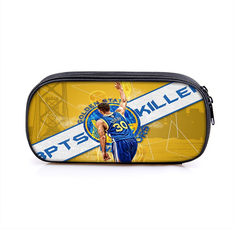Stephen Curry Cosmetic Bags Boys Girls Children Large Pencil Case Purse Storage Bags Women Men Multifunction Makeup Bag - Image 12