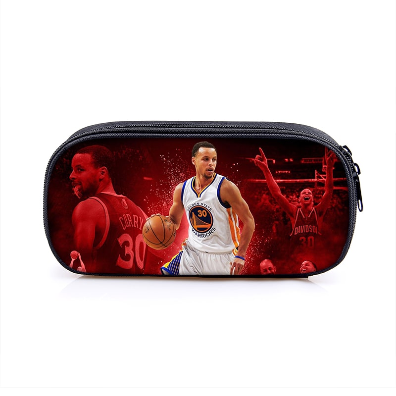 Stephen Curry Cosmetic Bags Boys Girls Children Large Pencil Case Purse Storage Bags Women Men Multifunction Makeup Bag - Image 25