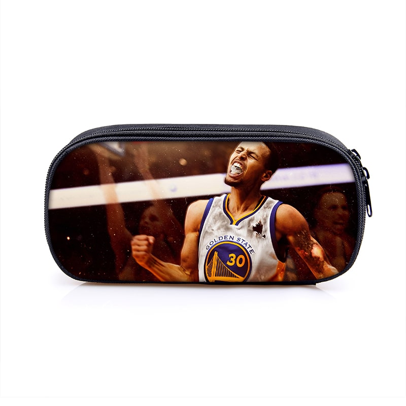Stephen Curry Cosmetic Bags Boys Girls Children Large Pencil Case Purse Storage Bags Women Men Multifunction Makeup Bag - Image 32