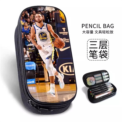 Stephen Curry Cosmetic Bags Boys Girls Children Large Pencil Case Purse Storage Bags Women Men Multifunction Makeup Bag - Image 34