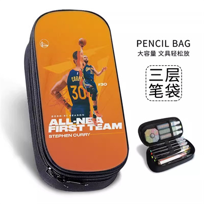 Stephen Curry Cosmetic Bags Boys Girls Children Large Pencil Case Purse Storage Bags Women Men Multifunction Makeup Bag - Image 37