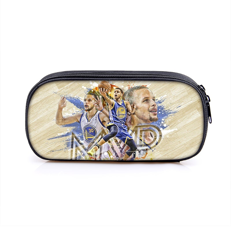 Stephen Curry Cosmetic Bags Boys Girls Children Large Pencil Case Purse Storage Bags Women Men Multifunction Makeup Bag - Image 8