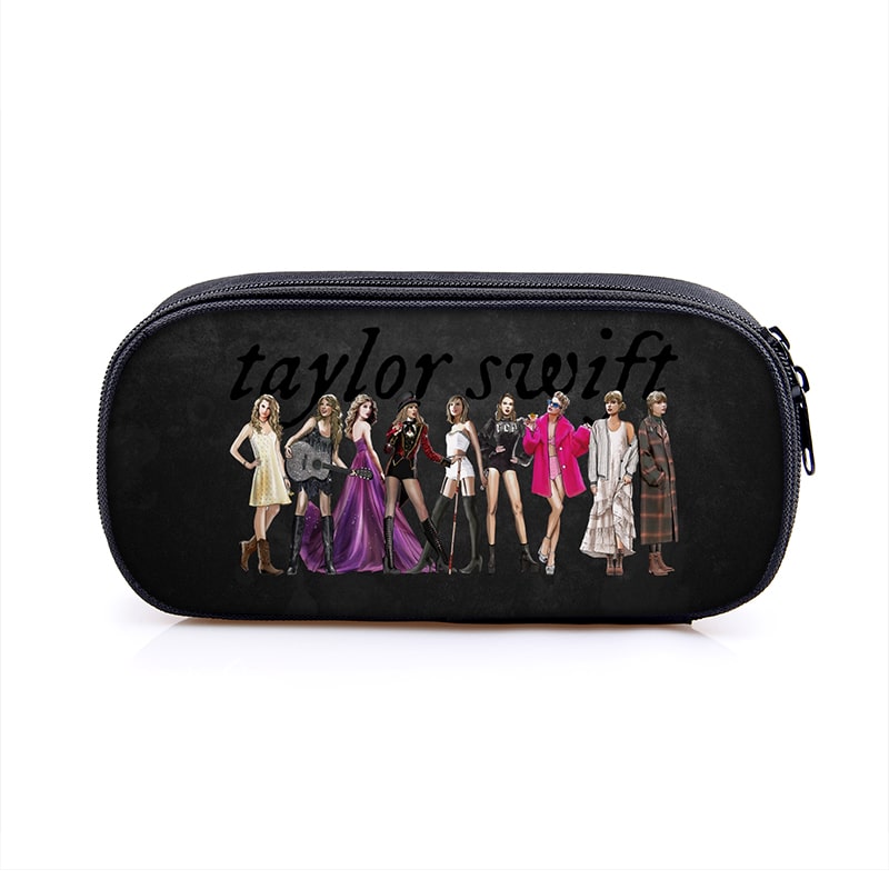 Taylor Swift Cosmetic Bags Boys Girls Children Large Pencil Case Purse Storage Bags Women Men Multifunction Makeup Bag