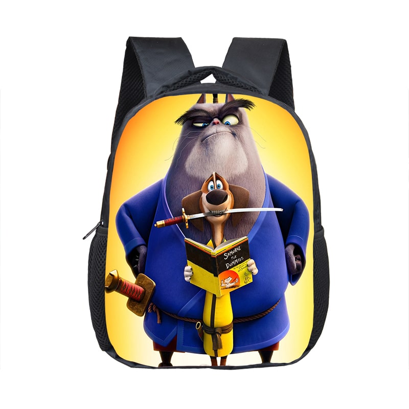 12 Inch Paws Of Fury The Legend Of Hank Children's Backpack Kids School Cute Daily Bag Kindergarten Bags Girls Boys Waterproof Ruckpack - Image 9
