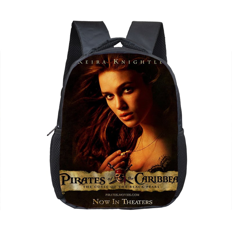 12 Inch Pirates Of The Caribbean Children's Backpack Kids School Cute Daily Bag Kindergarten Bags Girls Boys Waterproof Ruckpack - Image 13