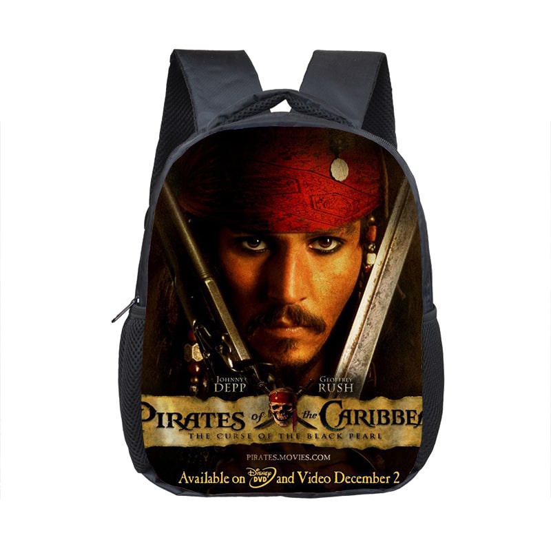 12 Inch Pirates Of The Caribbean Children's Backpack Kids School Cute Daily Bag Kindergarten Bags Girls Boys Waterproof Ruckpack - Image 14
