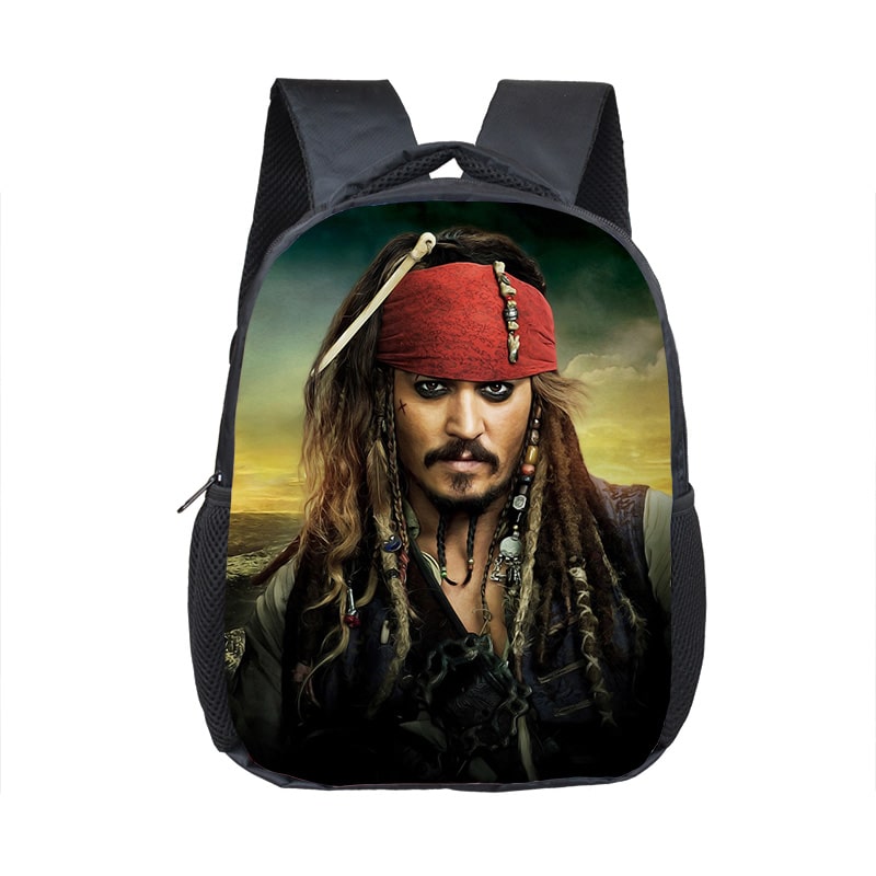 12 Inch Pirates Of The Caribbean Children's Backpack Kids School Cute Daily Bag Kindergarten Bags Girls Boys Waterproof Ruckpack - Image 16