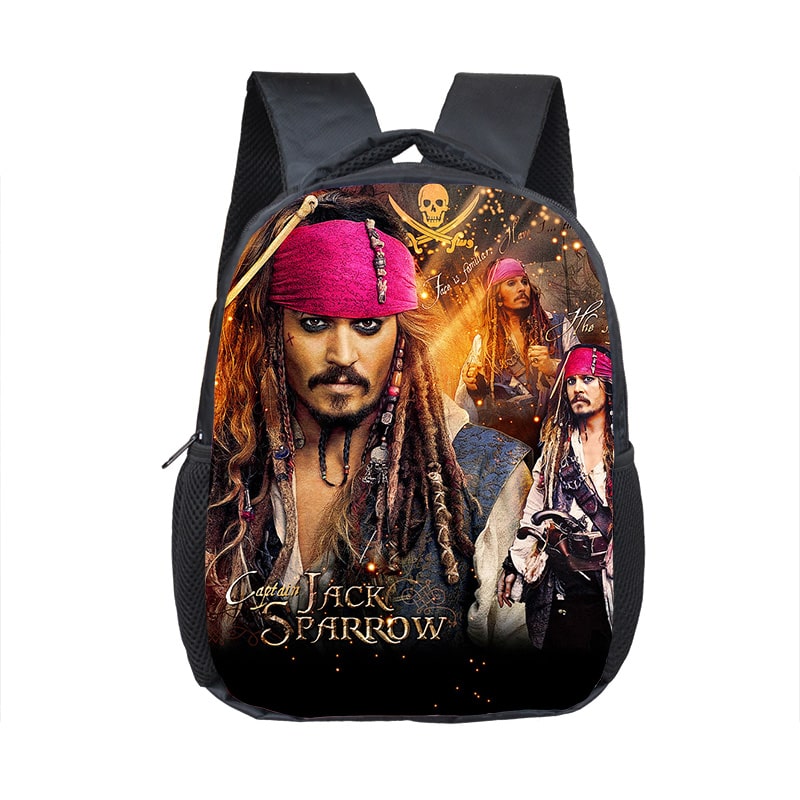 12 Inch Pirates Of The Caribbean Children's Backpack Kids School Cute Daily Bag Kindergarten Bags Girls Boys Waterproof Ruckpack - Image 21