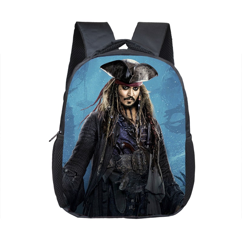 12 Inch Pirates Of The Caribbean Children's Backpack Kids School Cute Daily Bag Kindergarten Bags Girls Boys Waterproof Ruckpack - Image 3