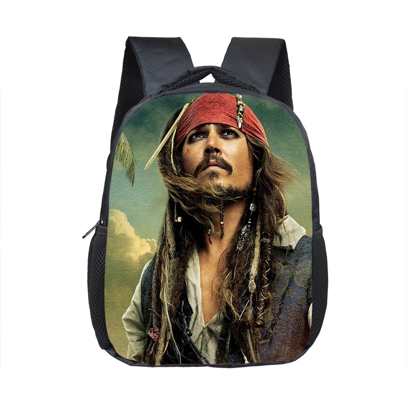 12 Inch Pirates Of The Caribbean Children's Backpack Kids School Cute Daily Bag Kindergarten Bags Girls Boys Waterproof Ruckpack - Image 7