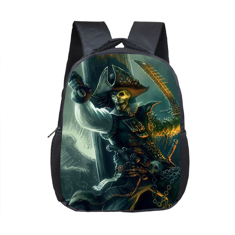 12 Inch Pirates Of The Caribbean Children's Backpack Kids School Cute Daily Bag Kindergarten Bags Girls Boys Waterproof Ruckpack - Image 9