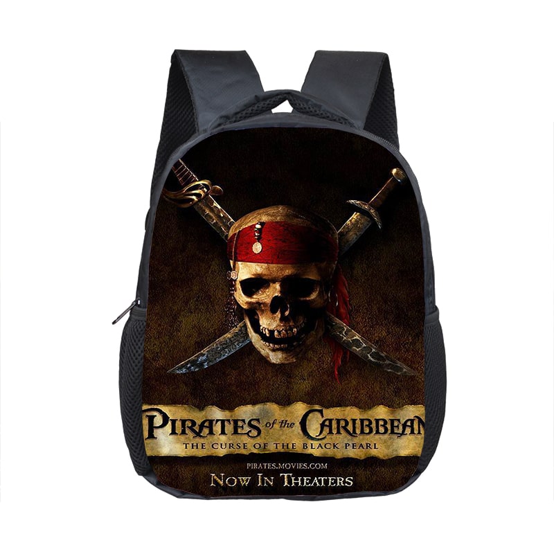 12 Inch Pirates Of The Caribbean Children's Backpack Kids School Cute Daily Bag Kindergarten Bags Girls Boys Waterproof Ruckpack - Image 12
